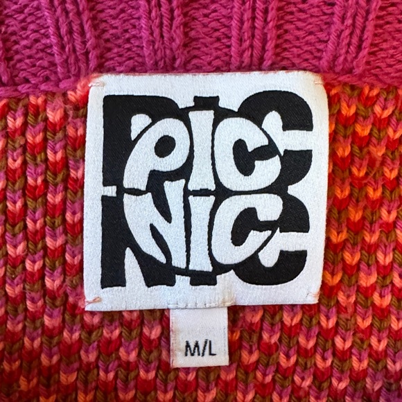 Picnicwear Psychedelic Forest Sweater - Picture 4 of 5